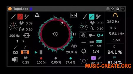 Mudjaq TapeLeap v1.1 Max for Live Device