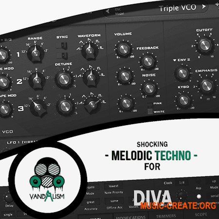 Shocking Melodic Techno For Diva Vandalism
