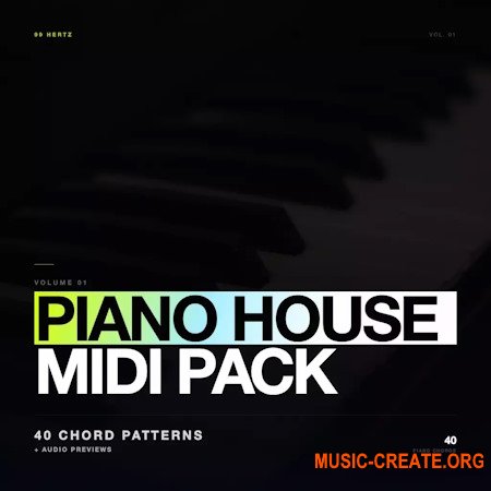 99Hertz Piano House MIDI