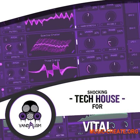 Vandalism Shocking Tech House For Vital