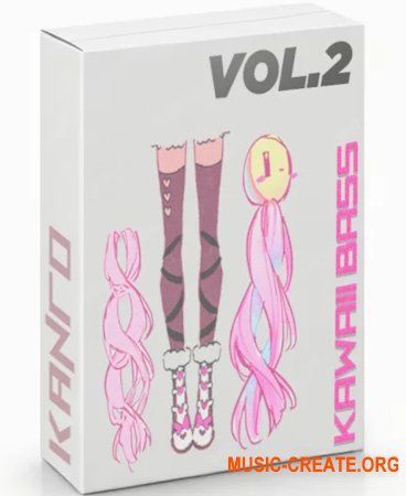 Kanro Store UK Kanro Kawaii Bass Pack Vol.2 + Kanro Serum Skin Bundle (WAV MiDi Serum presets)
