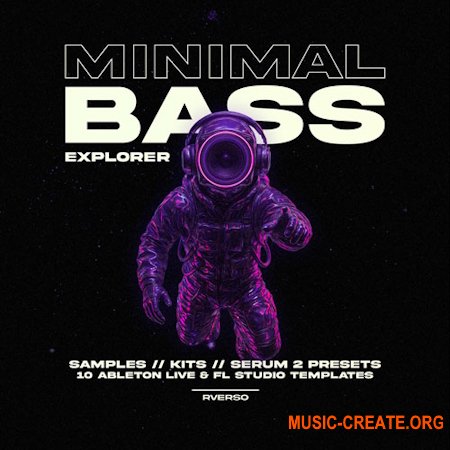 Rverso Loops Minimal Bass Explorer Vol.01 - Ultimate Edition (WAV, MIDI, Serum 2 Presets, Ableton & FL Studio Projects)