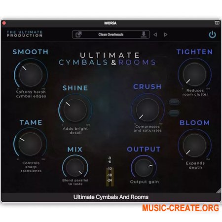 The Ultimate Production Ultimate Cymbals And Rooms v1.0.1 U2B Mac