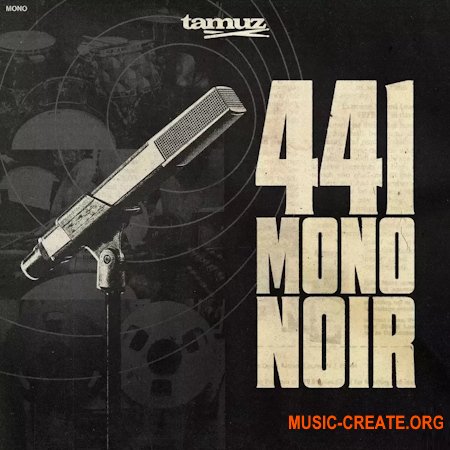 Tamuz 441 Mono Noir Single Mic Drum Breaks (WAV)
