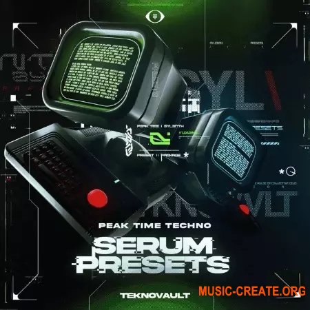 Teknovault Peak Time Techno Serum Preset