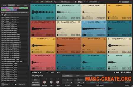 Togu Audio Line TAL-Drum v3.1.5 WiN
