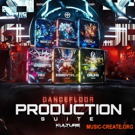 Kulture Samples Dancefloor Drum & Bass Production Suite (WAV MIDI Serum 2 & Vital Presets)