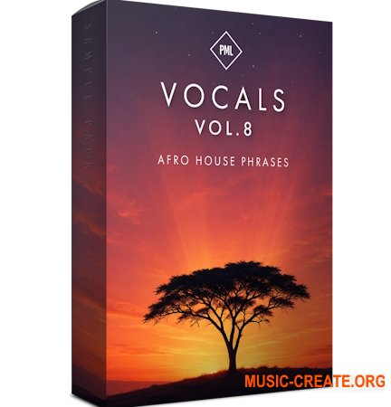 Production Music Live Vocals Vol.8 - Sample Pack - Afro House (WAV)