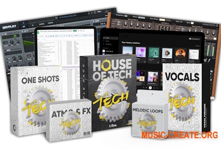 Ofive - House Of Tech (WAV, Serum & Sylenth1 presets)