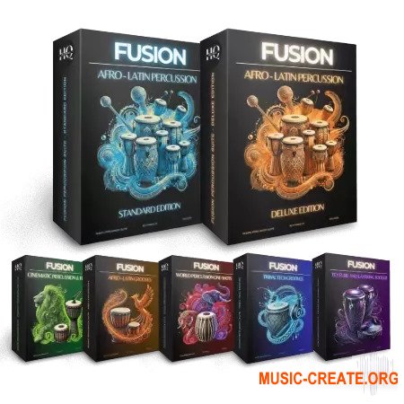 Rhythm HQ Fusion Afro Latin Percussion Suite Deluxe Edition