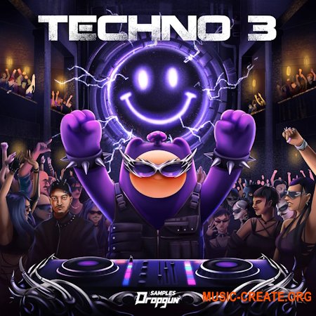 Dropgun Samples Techno 3 (WAV MIDI Perum 2 presets)