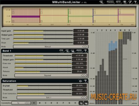 MMultiBandLimiter 2.01 от MeldaProduction - лимитер