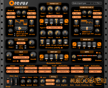HyperSynth - Oresus 1.2 (Team ASSiGN) - аналоговый синтезатор