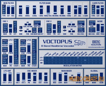 Voctopus от Boxsounds - vocoder / вокодер