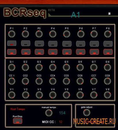 BCRseq от Nay-Seven - MIDI FX / утилита