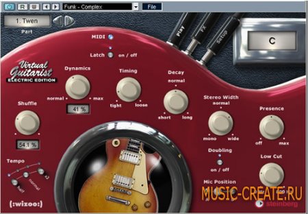 Virtual Guitarist Electric Edition от Steinberg - виртуальная электро гитара-2