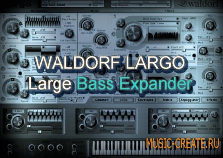 Plughugger - Largo Large Bass Expander (пресеты для Waldorf Largo)