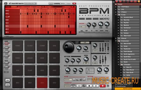 MOTU обновил BPM до v1.0.5
