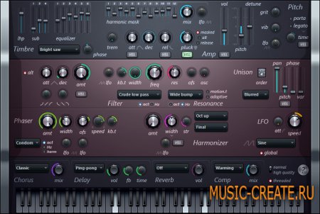 Image Line - Harmless v1.0.9 VST (TEAM CHAOS) - аддитивный синтезатор