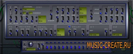 Texture 1.2.1 от Ugo - аналоговый синтезатор
