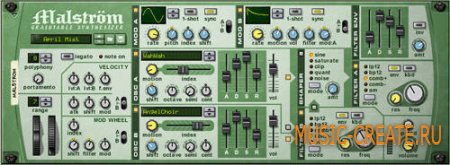 Malstrom Graintable от Propellerhead Software - синтезатор