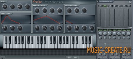 Image Line - DX-10 v1.1.14 VSTi (TEAM CHAOS) - FM синтезатор