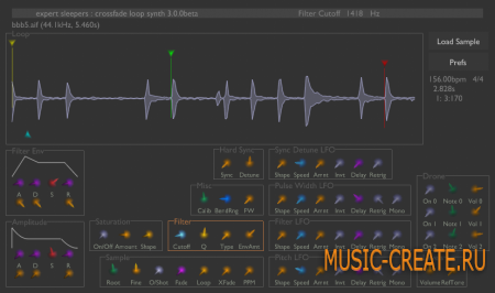 Crossfade Loop Synth 3.1.1 от Expert Sleepers - сэмплер