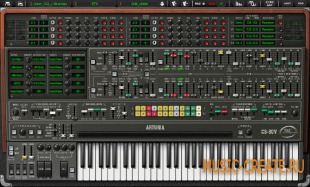 CS-80V VST от Arturia - синтезатор