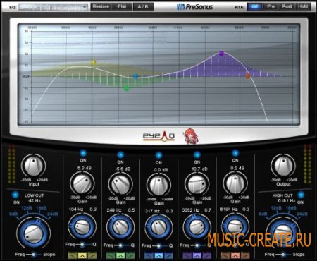 EyeQ от Presonus - эквалайзер