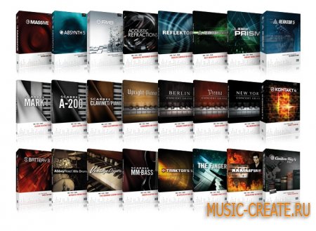 KOMPLETE 7 от Native Instruments (NI) - сборка VST инструментов