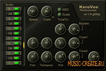 KeroVee 1.12 от g200kg - изменение тональности KeroVee 1.12 от g200kg - изменение тональности
