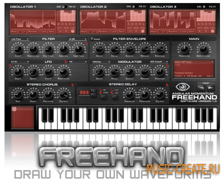 Freehand SL от Angular Momentum VST - Wavetable синтезатор Freehand SL от Angular Momentum VST - Wavetable синтезатор