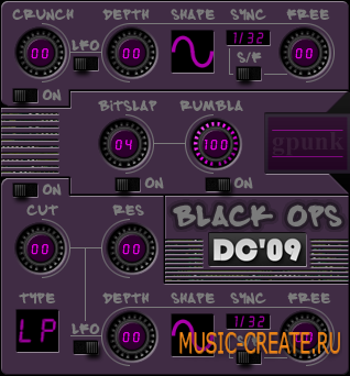 Black Ops от gpunk - синтезатор