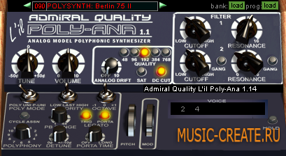 L'il Poly-Ana от Admiral Quality - синтезатор