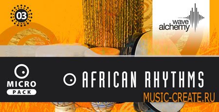 African Rhythms от Wave Alchemy's Micro Series - сэмплы африканских ритмов African Rhythms от Wave Alchemy's Micro Series - сэмплы африканских ритмов