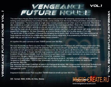 Future House vol.1 от Vengeance - хаус сэмплы-2 Future House vol.1 от Vengeance - хаус сэмплы-2
