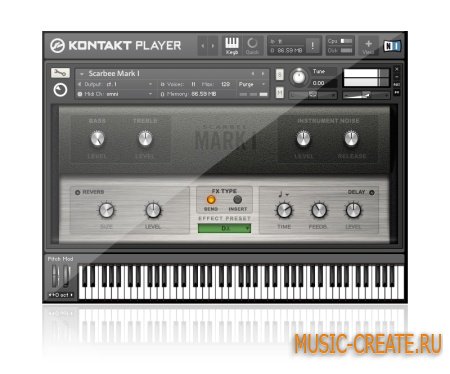 Scarbee Mark I от Native Instruments - легендарное электрическое пианино